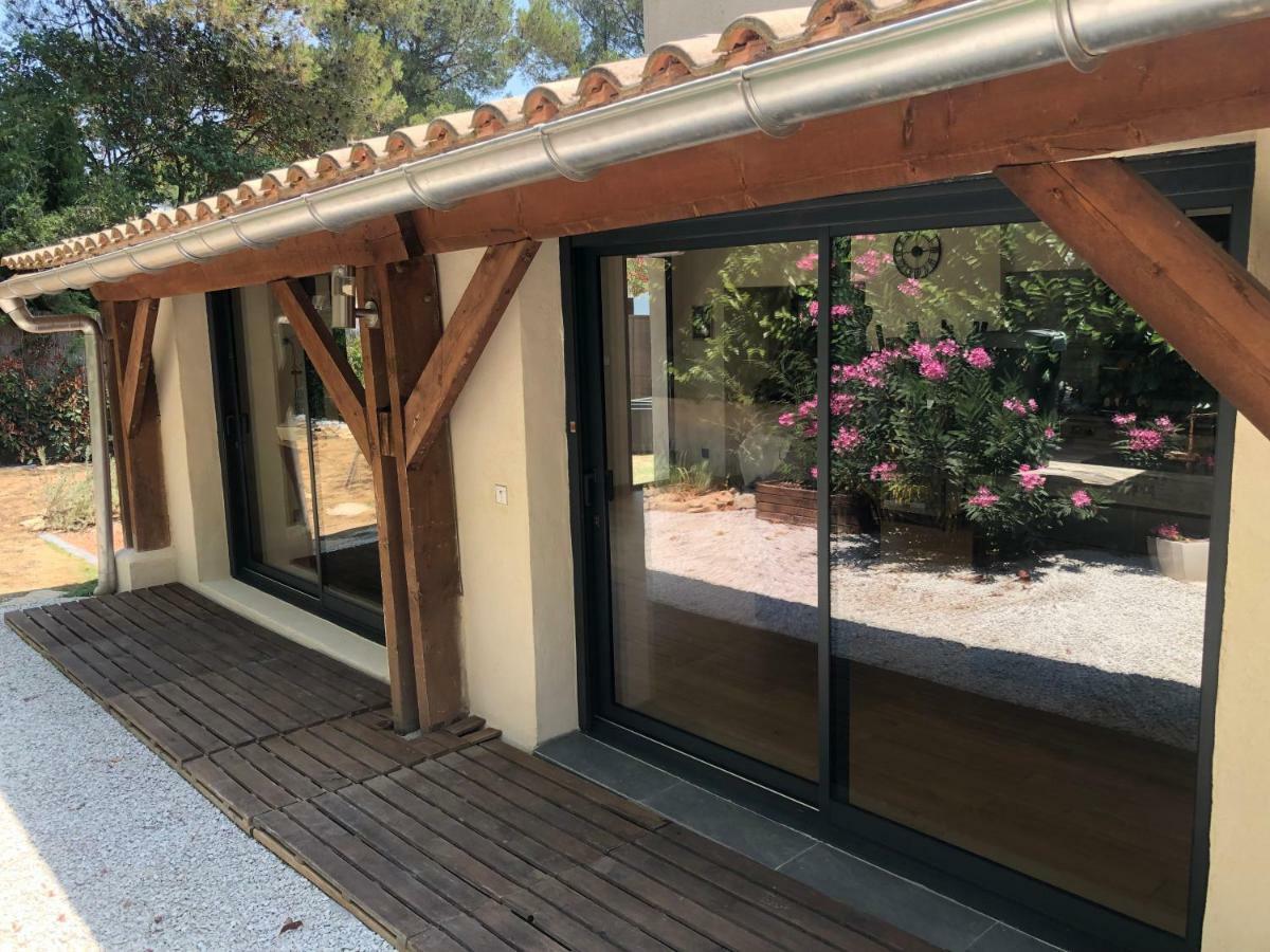 Au Coeur De La Pinede De 1 A 4 Personnes Villa Langlade Ngoại thất bức ảnh